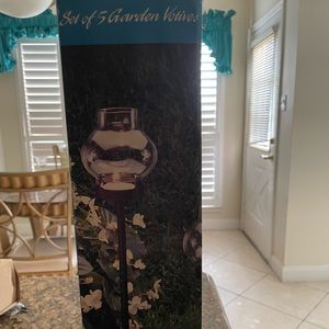 Outdoor votive candle holders